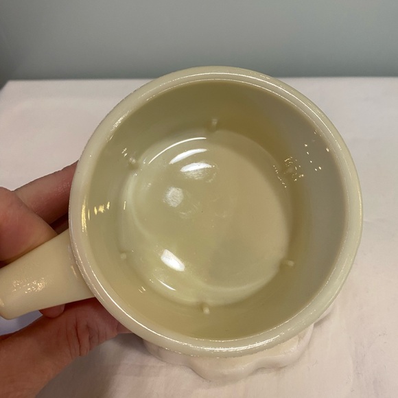 Shulton Old Spice Milk Glass Shaving Cup Mug Vintage MCM Grand Turk of Salem - Picture 6 of 12